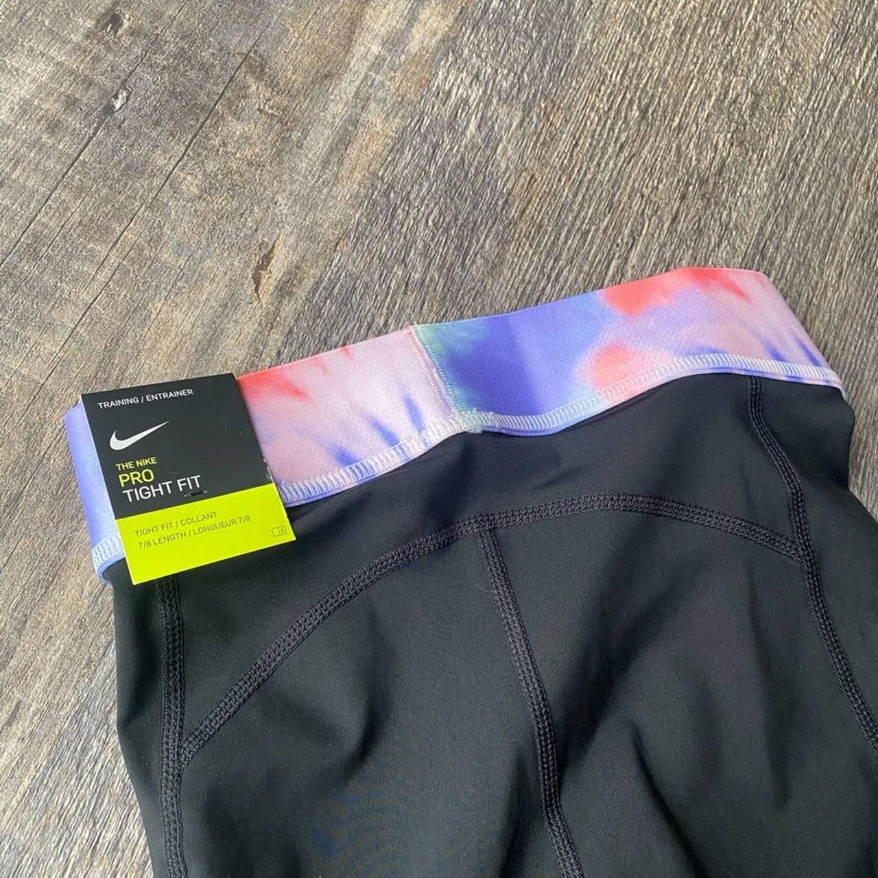 Nike Pro Women's 7/8 Tie-Dye Leggings