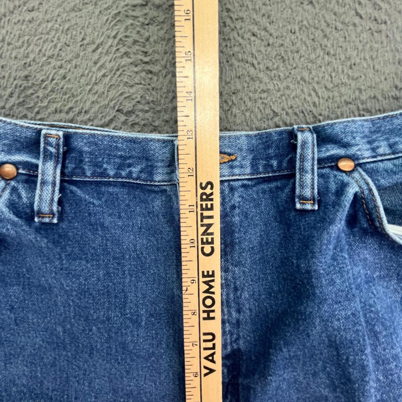 Wrangler Men's Straight leg Jeans - Blue - 36" – … - image 5