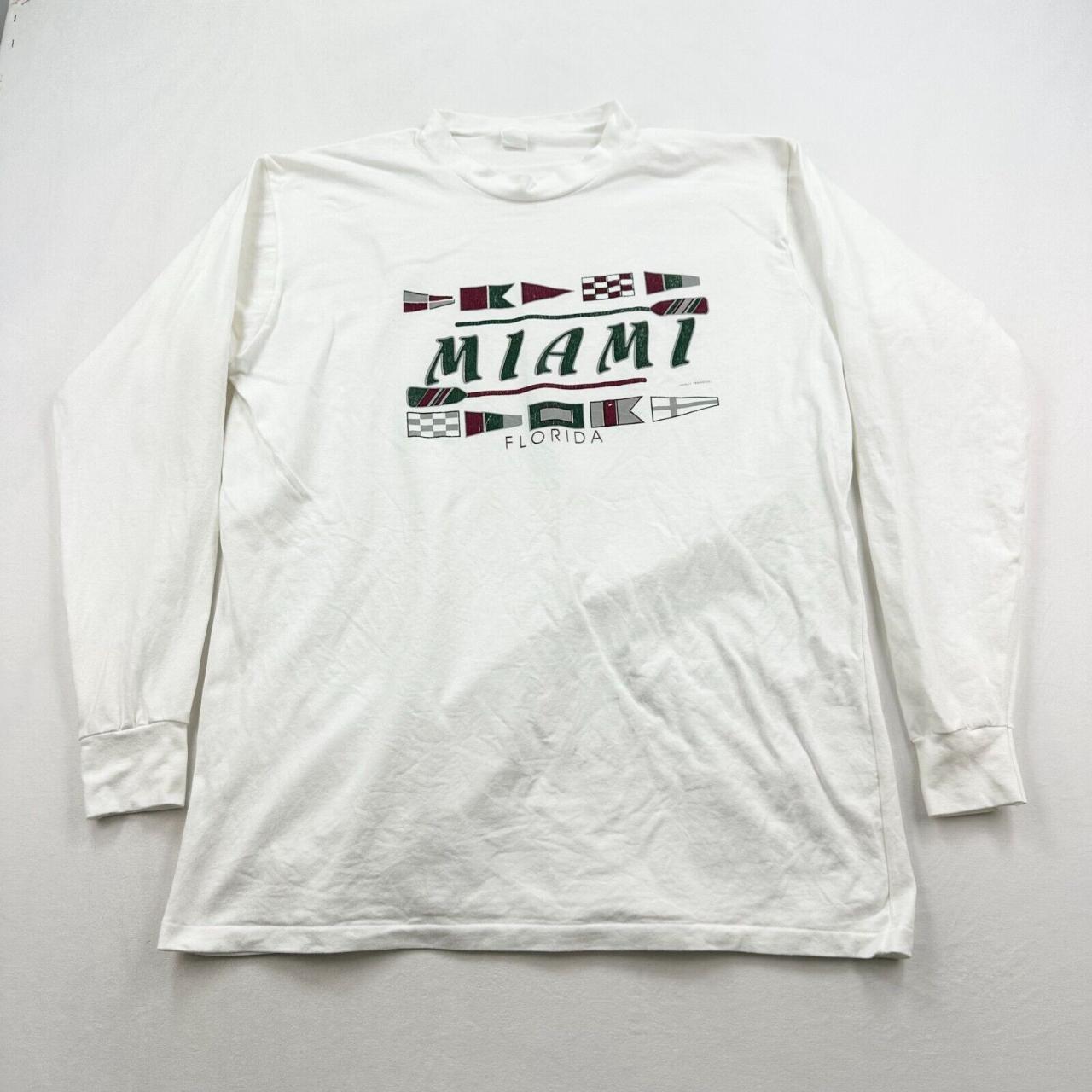 Old Florida Long Sleeve XL / White