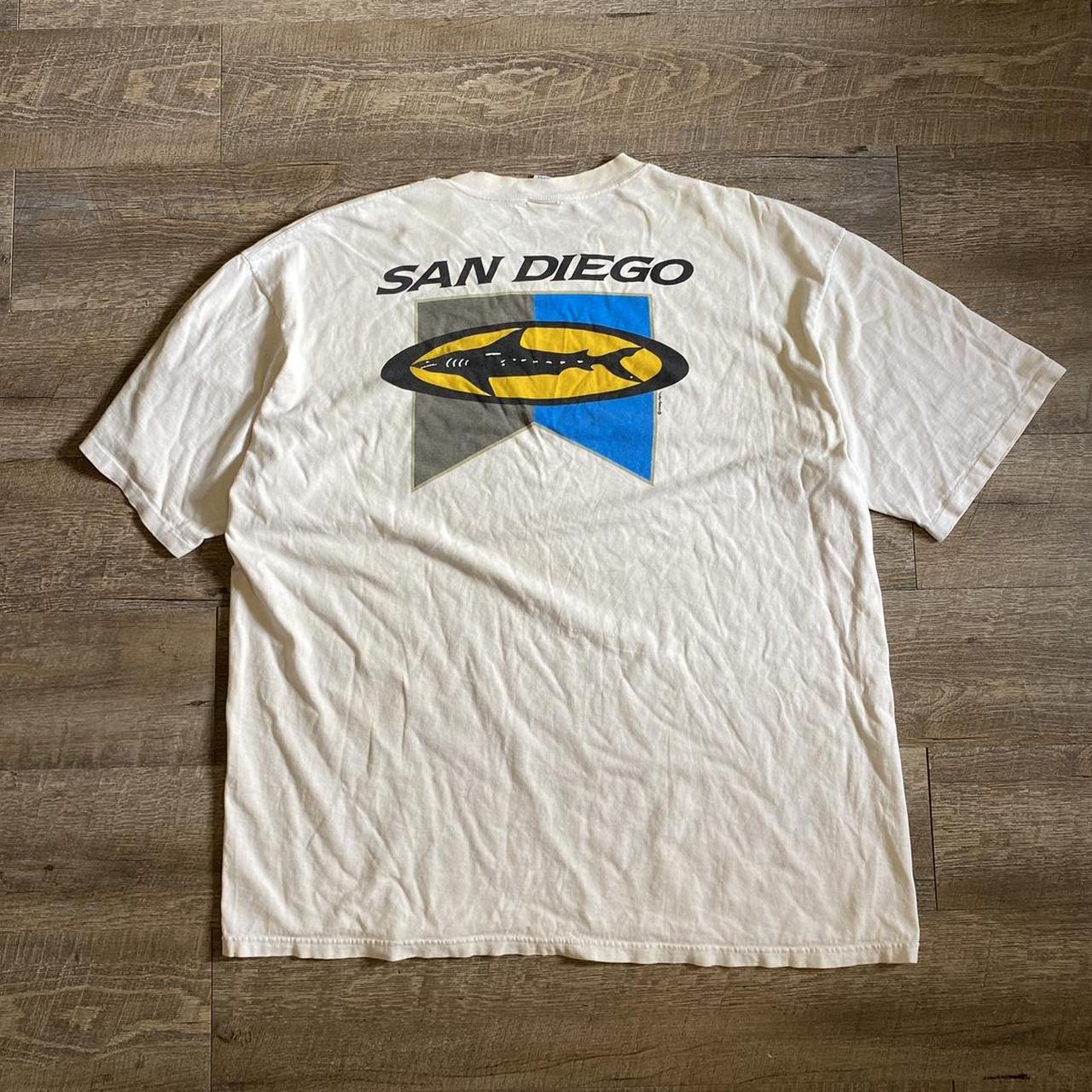 Crazy Shirts San Diego Tee Small Stain (Last... Depop