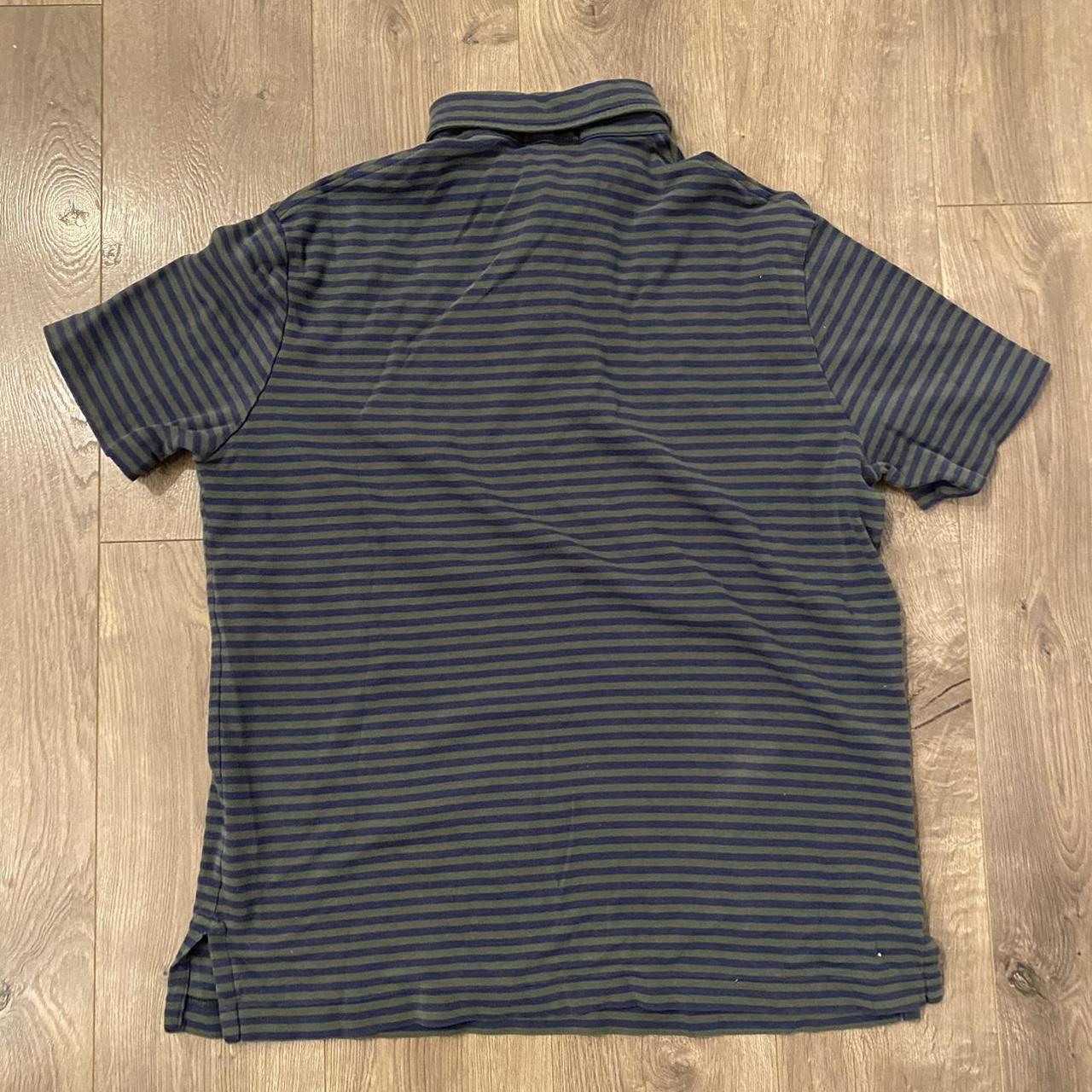 Polo Ralph Lauren Men's Navy and Green Polo-shirts | Depop