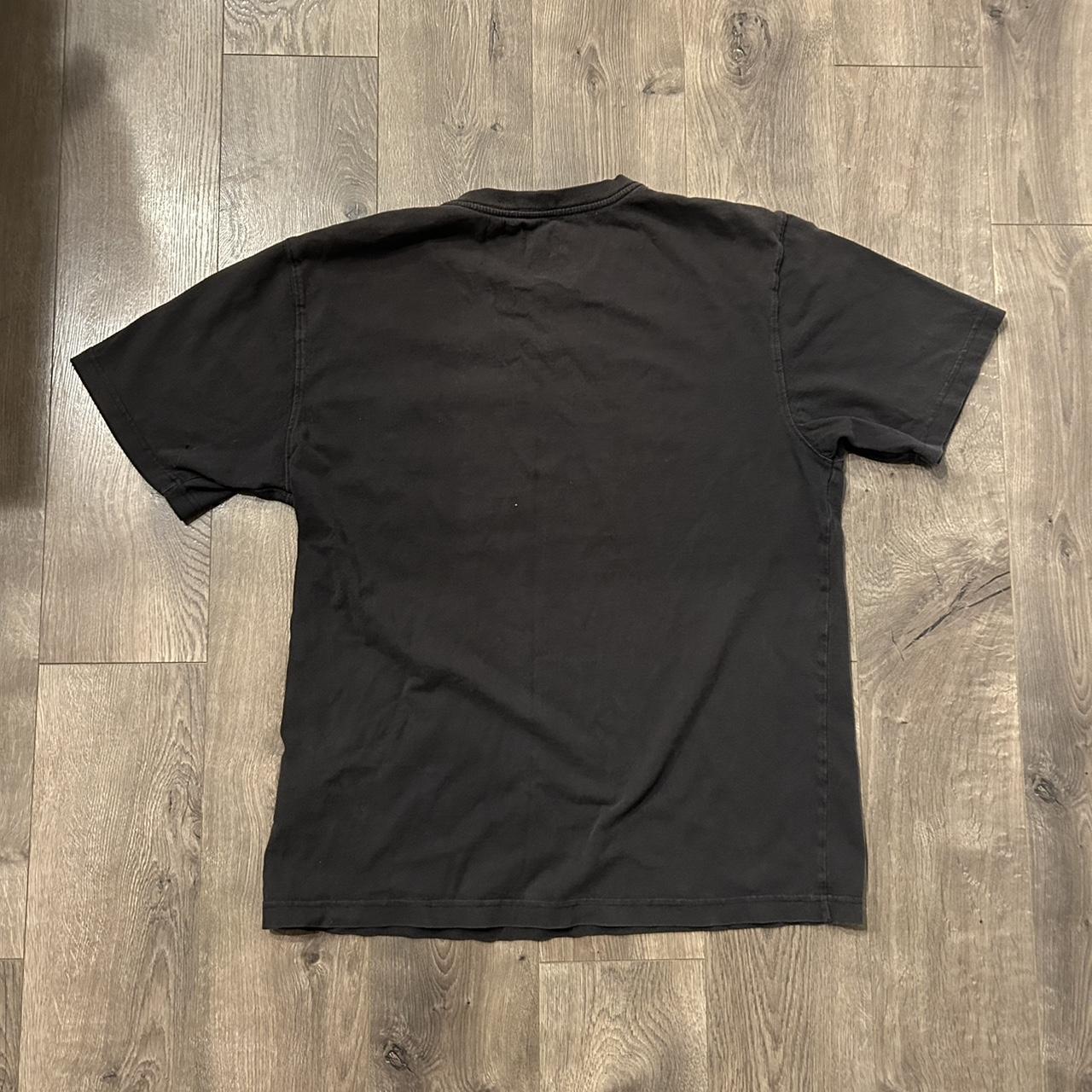 Black carhartt shirt with holes in it. Very worn... - Depop