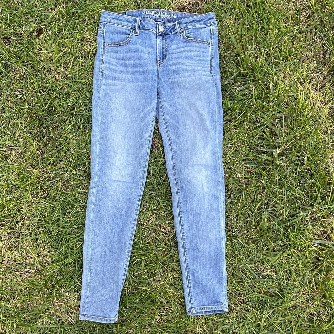 American eagle women’s skinny jeans women’s... Depop