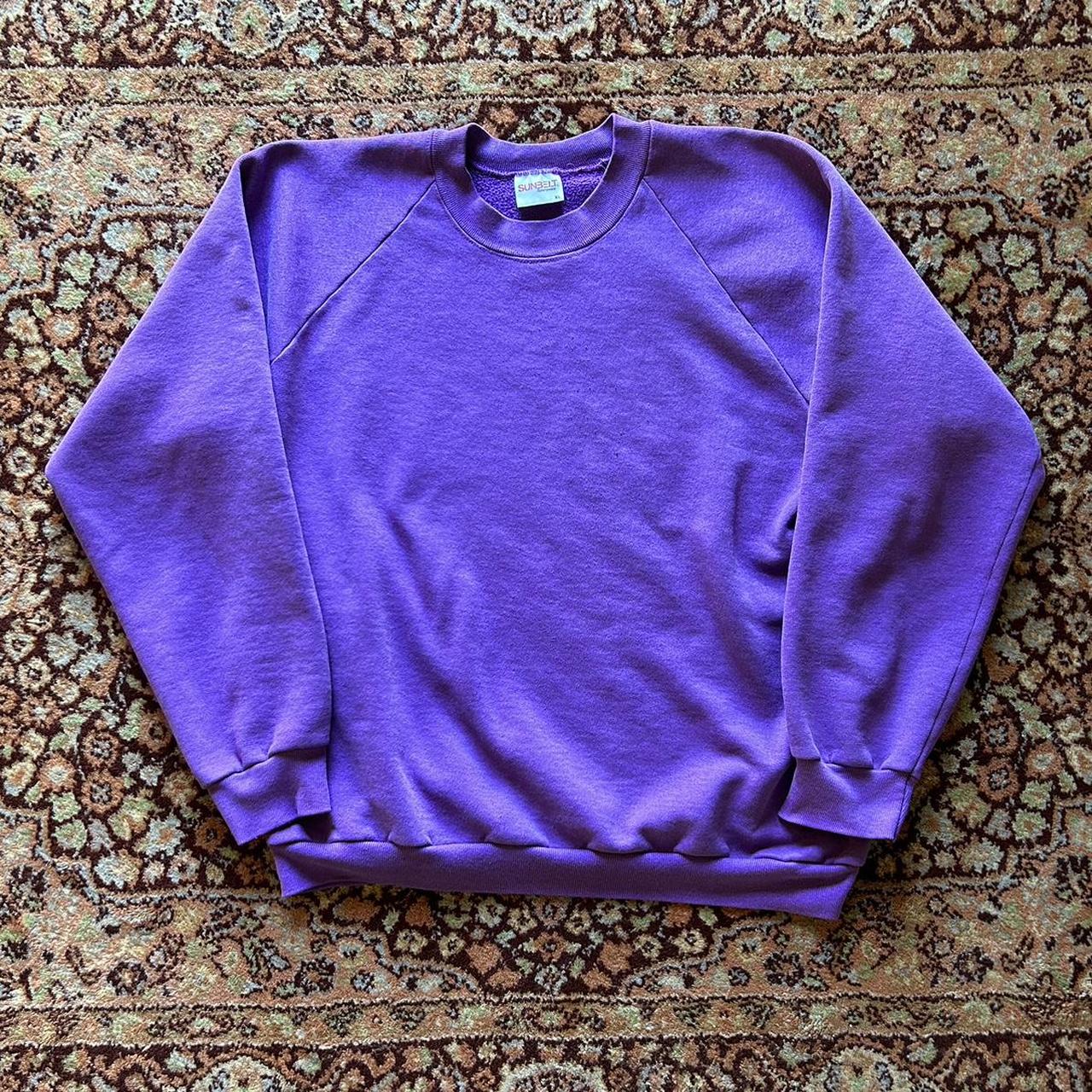 American Vintage Men's Purple Sweatshirt
