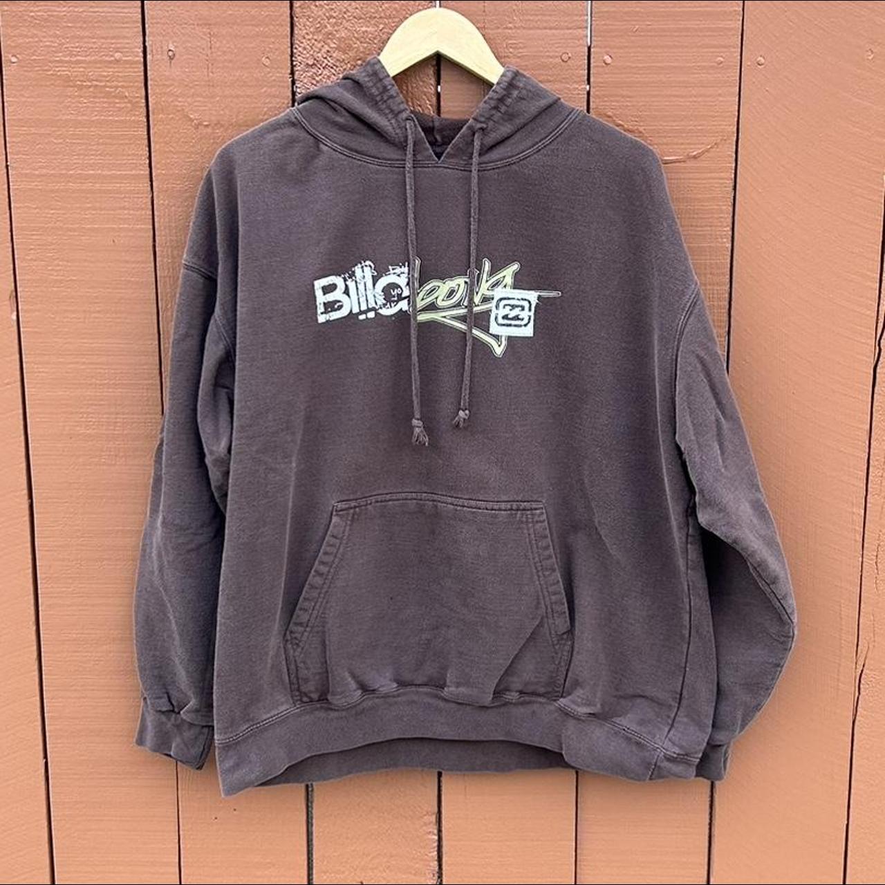 Vintage Y2K billabong hoodies tagged size xl fits... - Depop