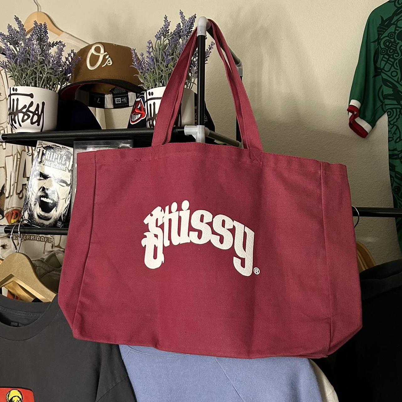 stussy tote bag Puff print graphic #stussy... - Depop
