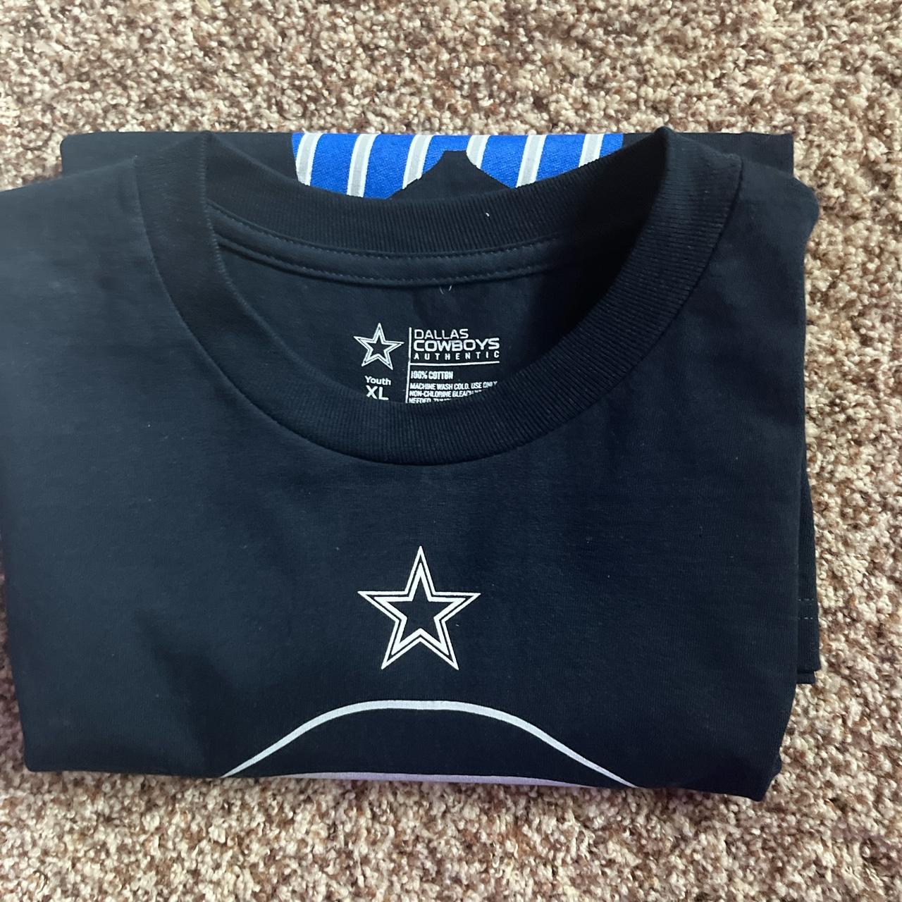 Dallas Cowboys Dak Prescott Jersey Black Blue and - Depop