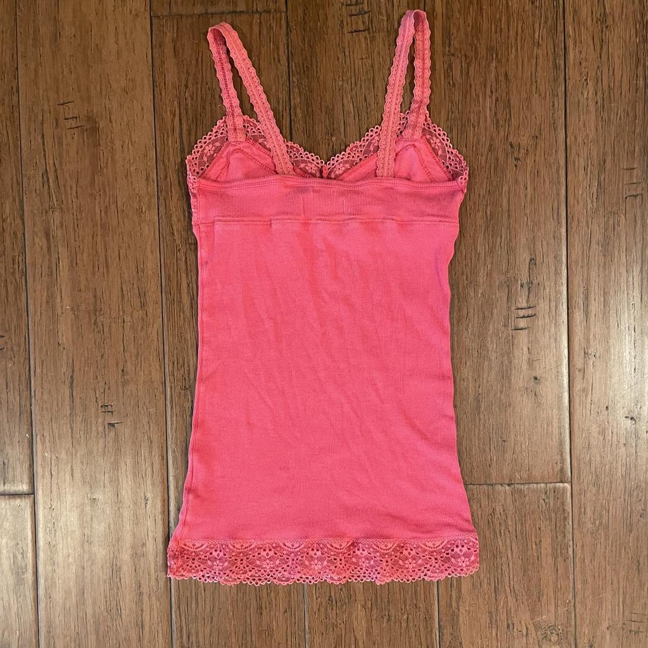 y2k abercrombie lace tank. size small, fits an xs... Depop