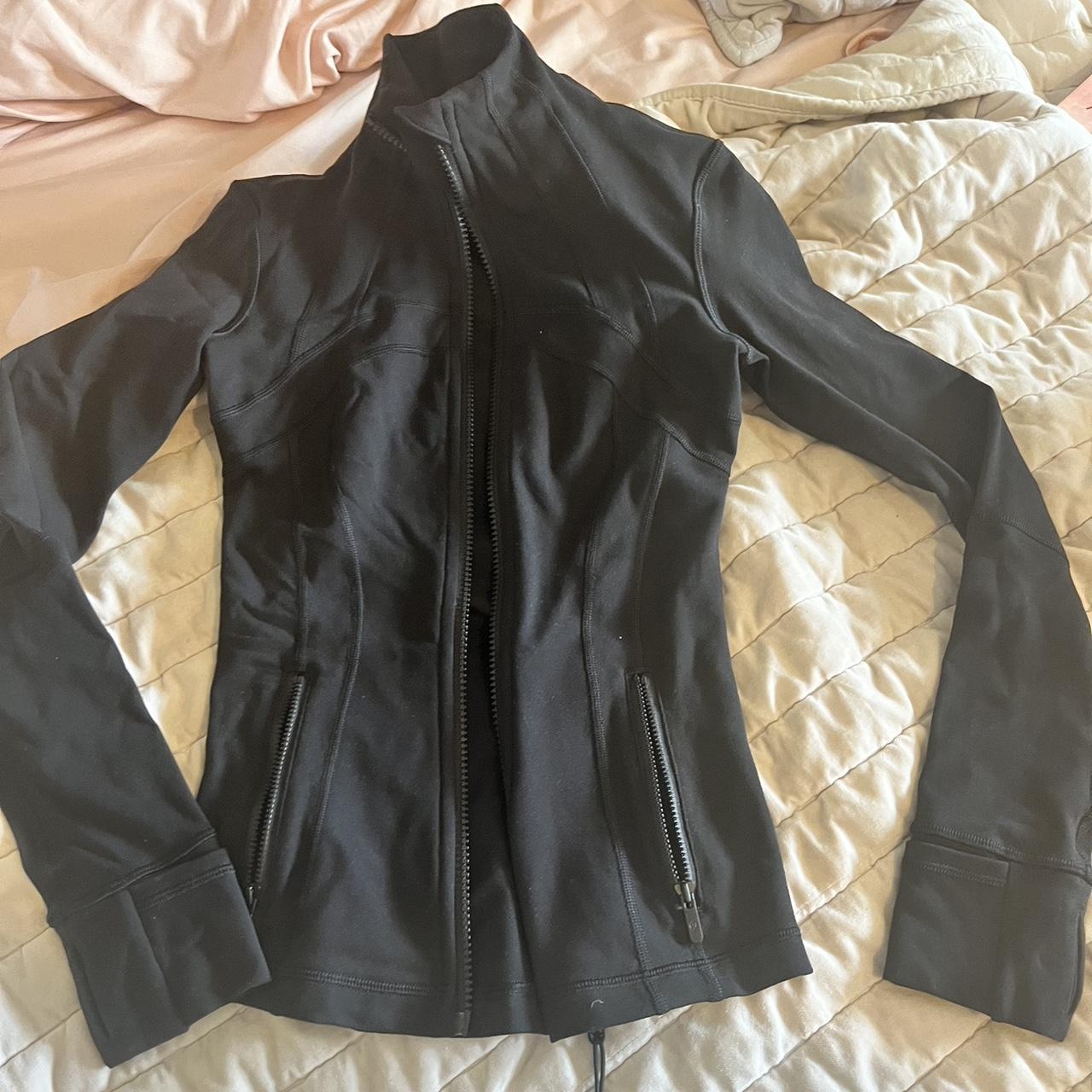 Black lululemon define jacket Size: 0 Never... - Depop