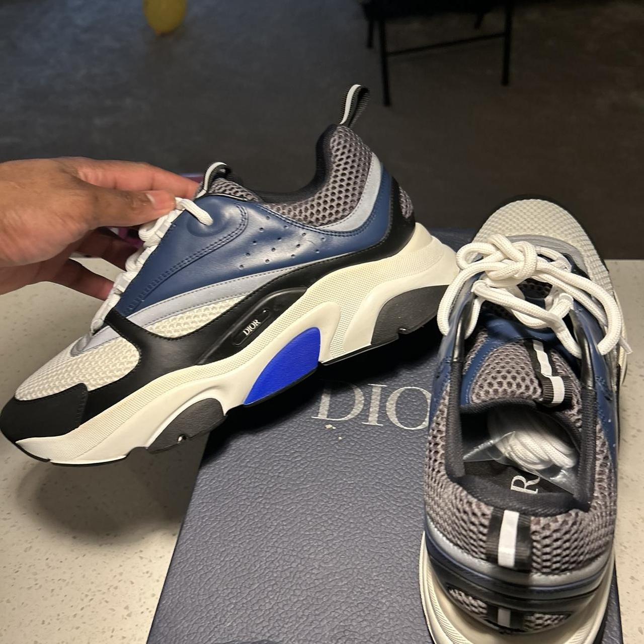 DIOR B22 Blue Black Grey. BRAND NEW with box Depop