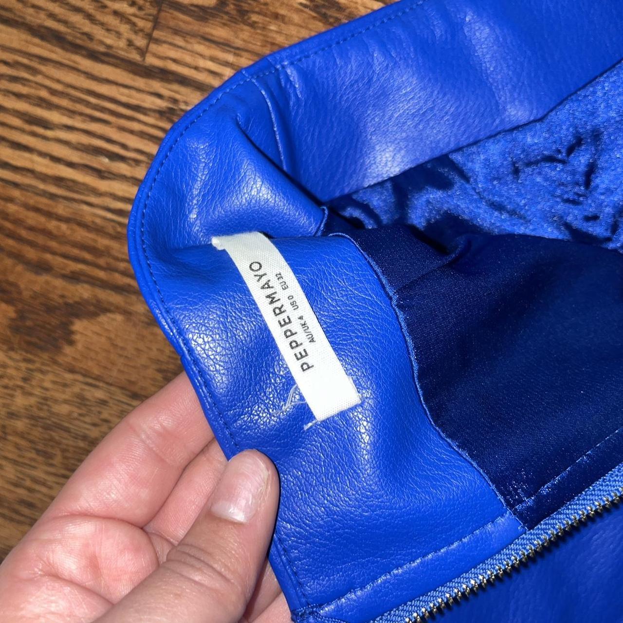 royal blue peppermayo set, satin inside, quite... Depop