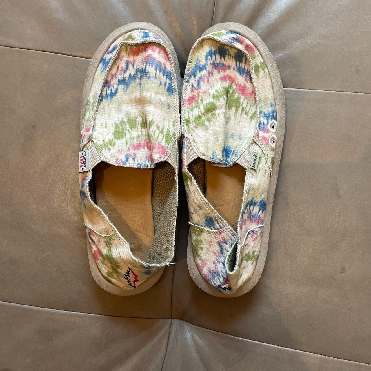 sanuk womens grateful dead