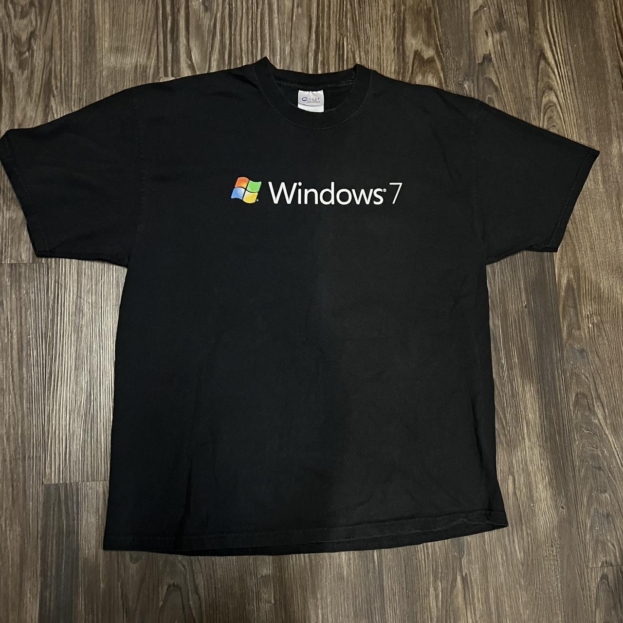 Windows 7 shop t shirt