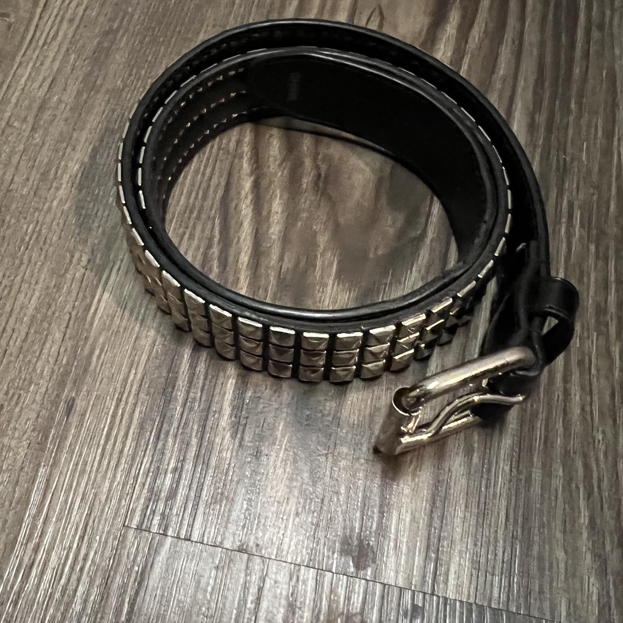 Y2k spike punk belt fits up to size 30 #Explore #Hot... - Depop