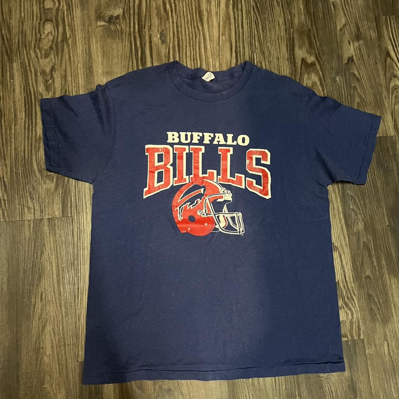 \ud83e\udde2NFL MITCHELL & NESS RETRO LOGO BUFFALO BILLS... - Depop