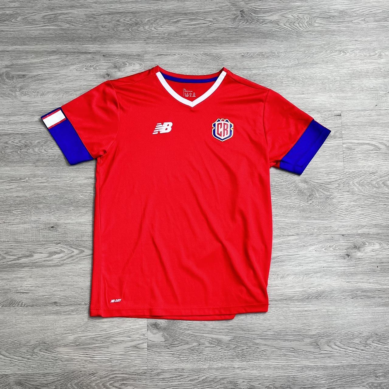 : New Balance Kid's Costa Rica Short Sleeve Jersey : Clothing,  Shoes & Jewelry