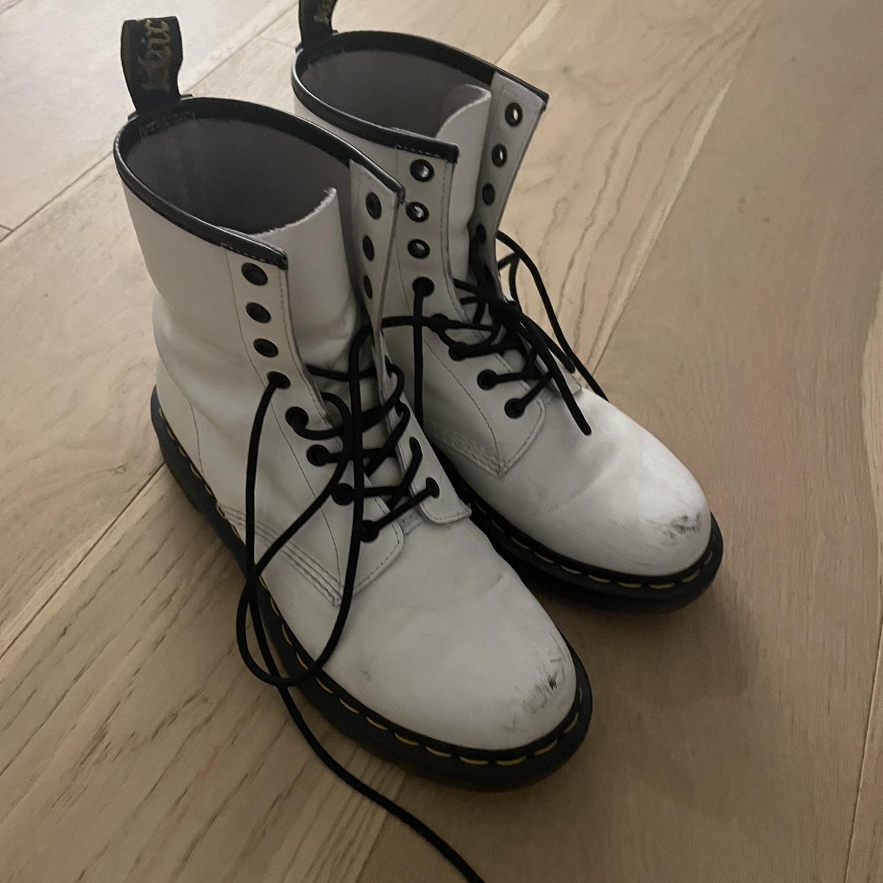 mens white dr martens boots