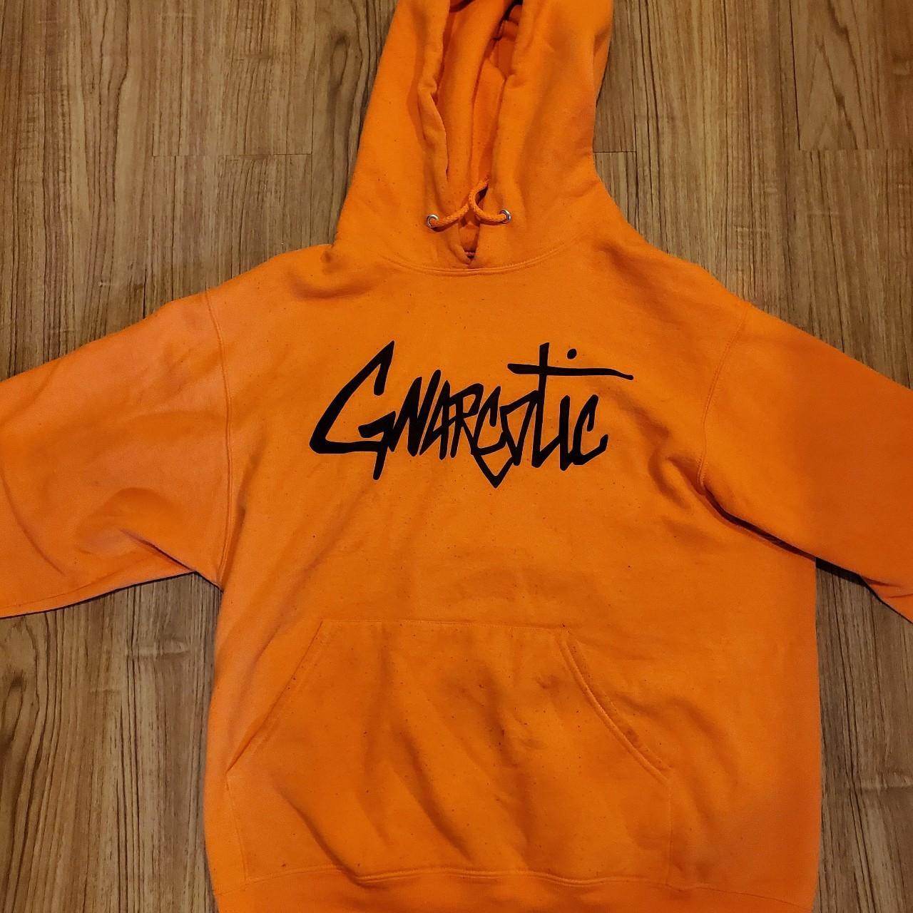 Gnarcotic orange hoodie online