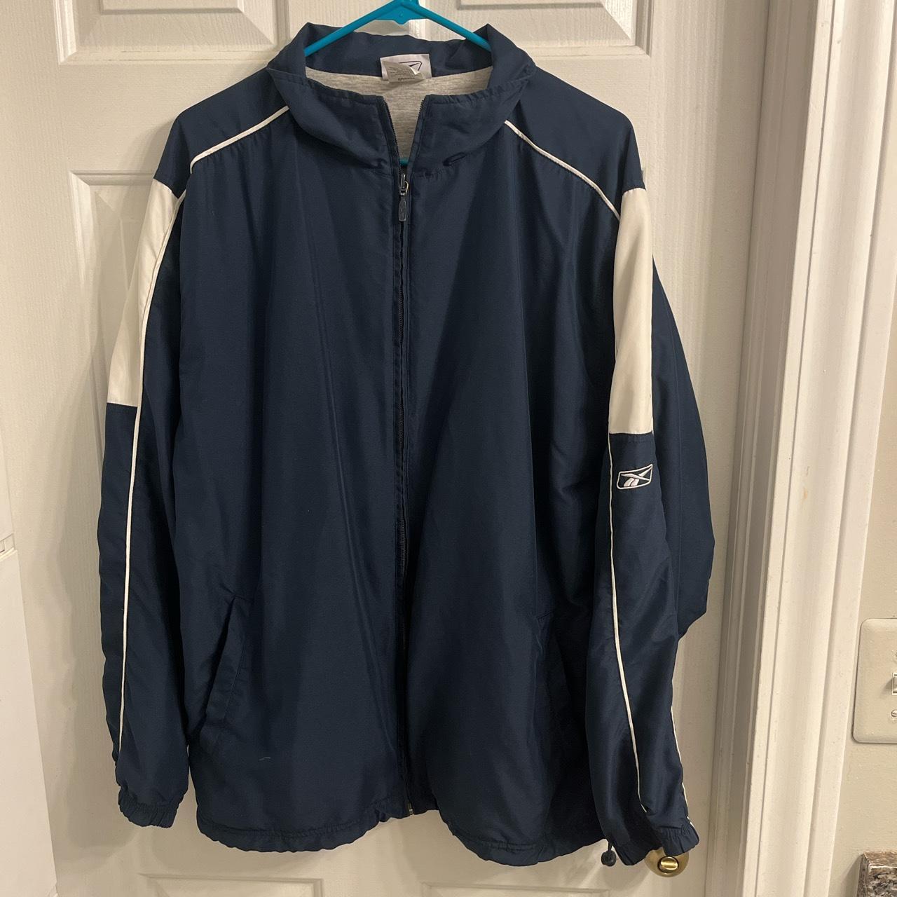 Vintage Reebok zip up - Depop