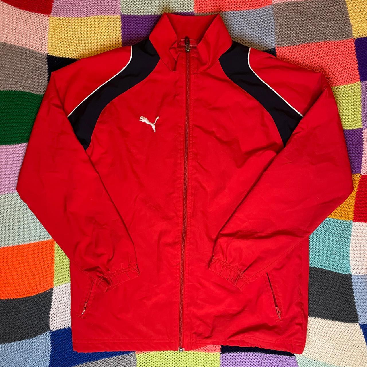 Puma Red Jacket | Depop