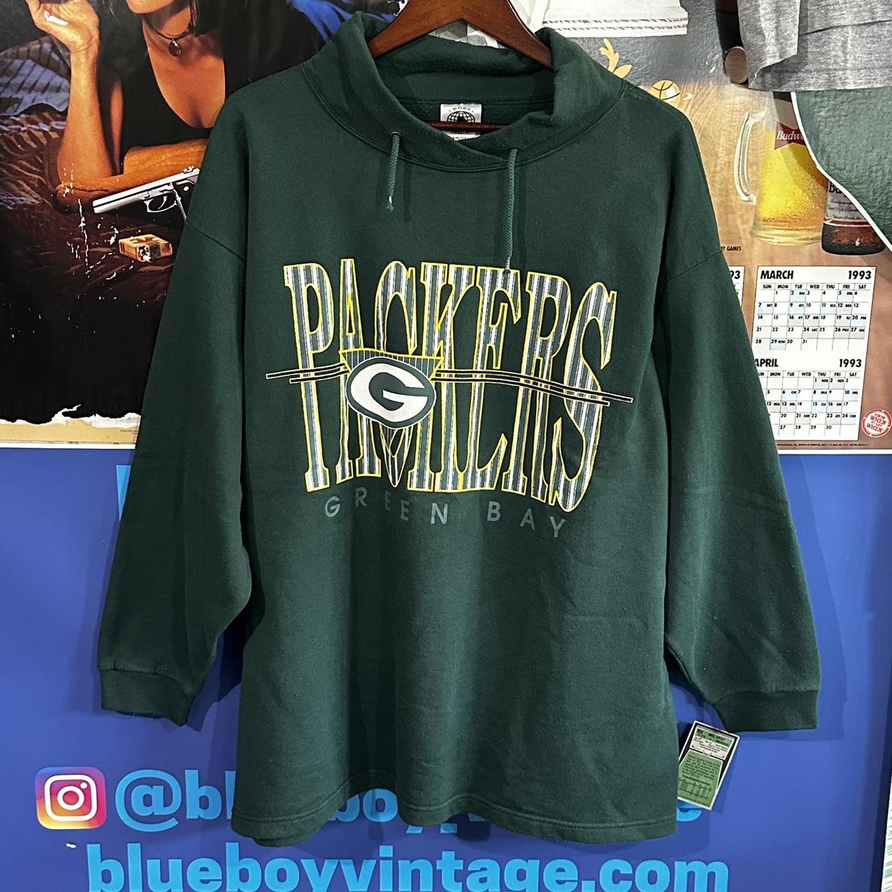 Vintage Packers Sweatshirt Green Bay Packers - Depop