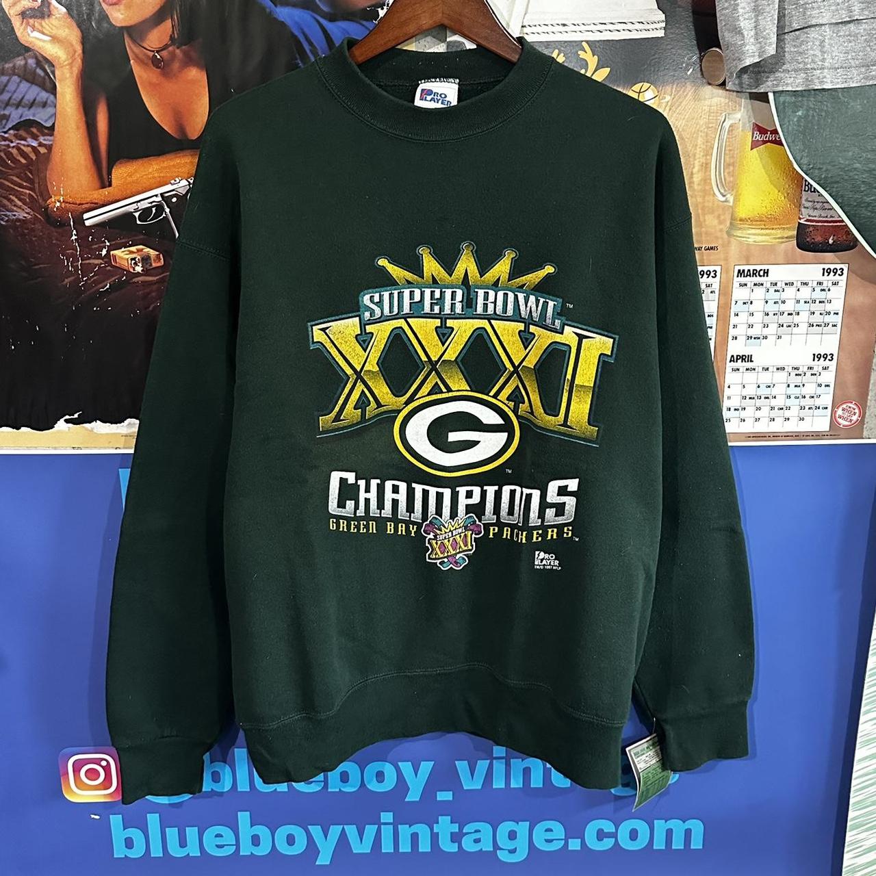 Vintage Pro Player Green Bay Packers NFL Crewneck Sweatshirt