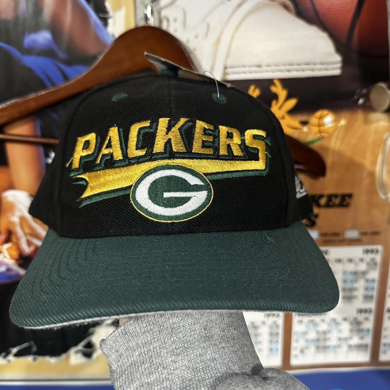 Logo Athletic embroidered vintage green bay packers - Depop