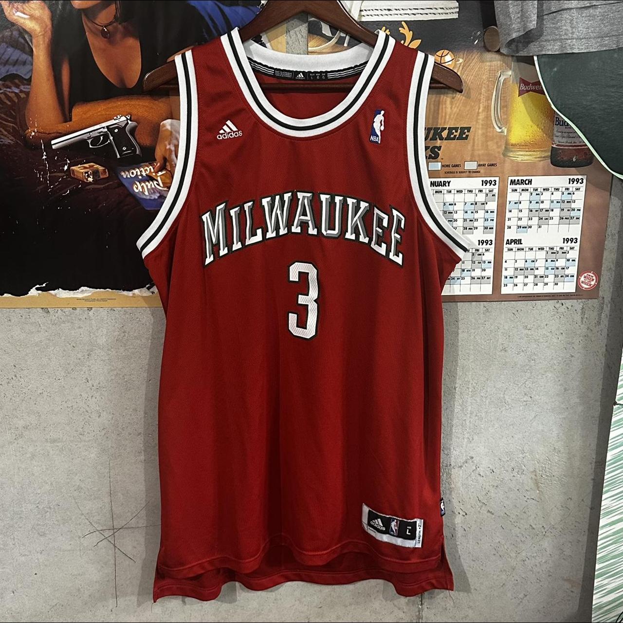 Adidas Milwaukee Bucks NBA basketball no name - Depop