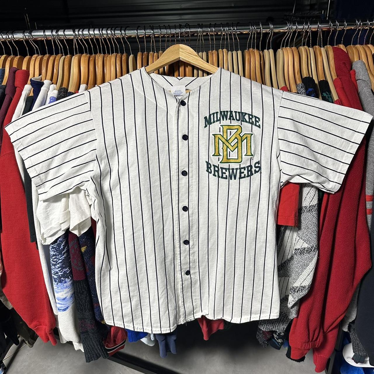 Vintage milwaukee cheap brewers shirt