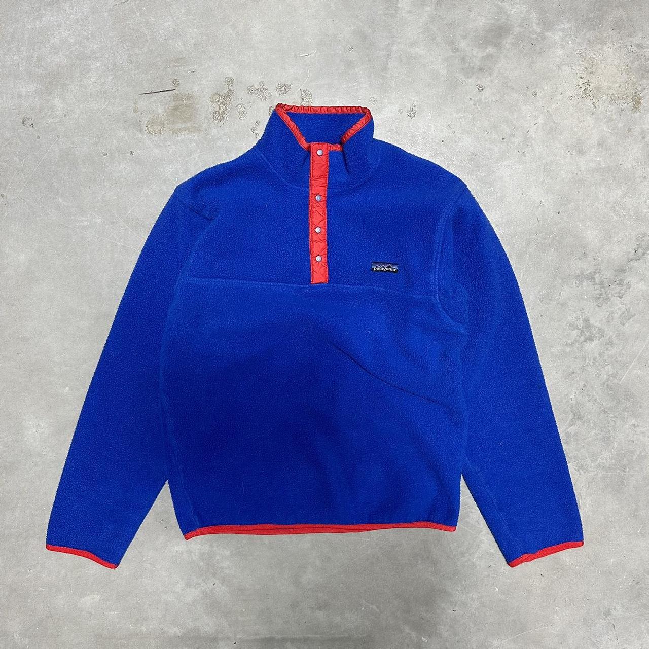 Vintage 90s Patagonia Synchilla Snap T Fleece No... - Depop