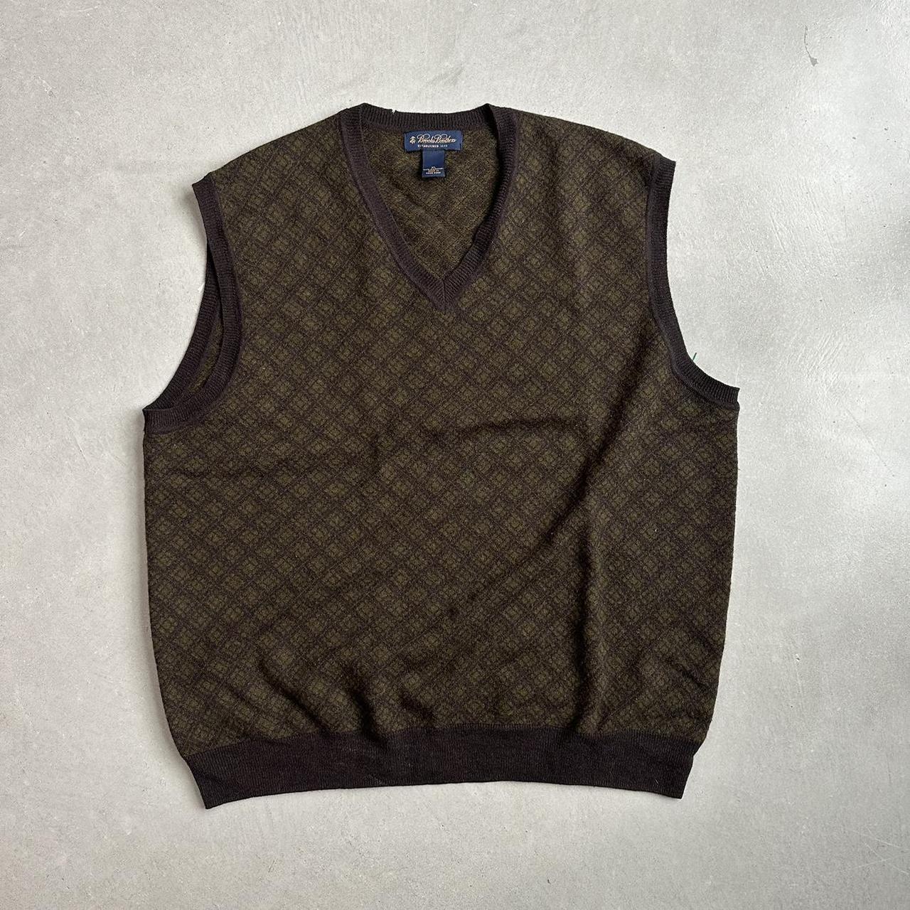 Wool Vest Mens  Brooks Brothers