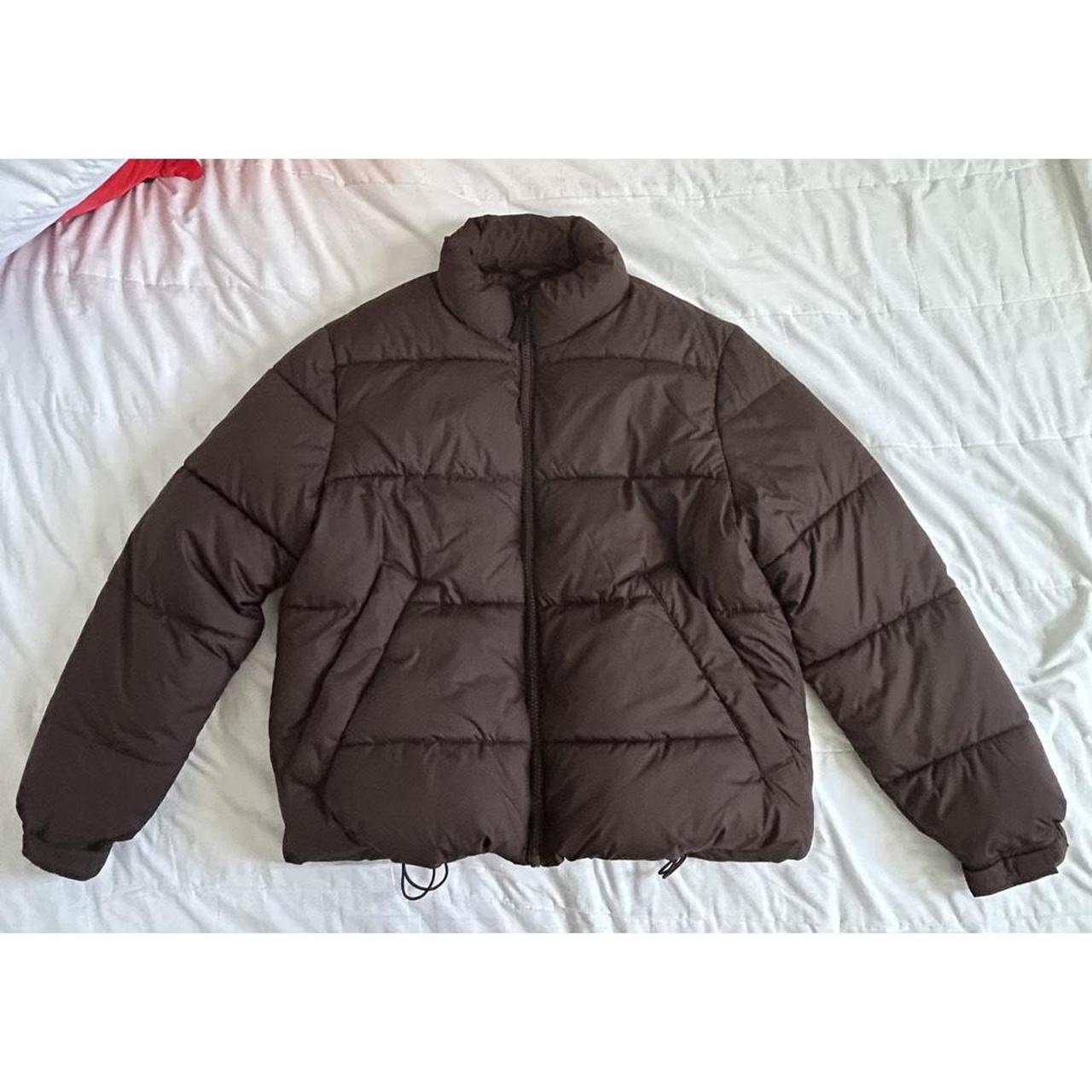 H&M Women's Brown Coat | Depop