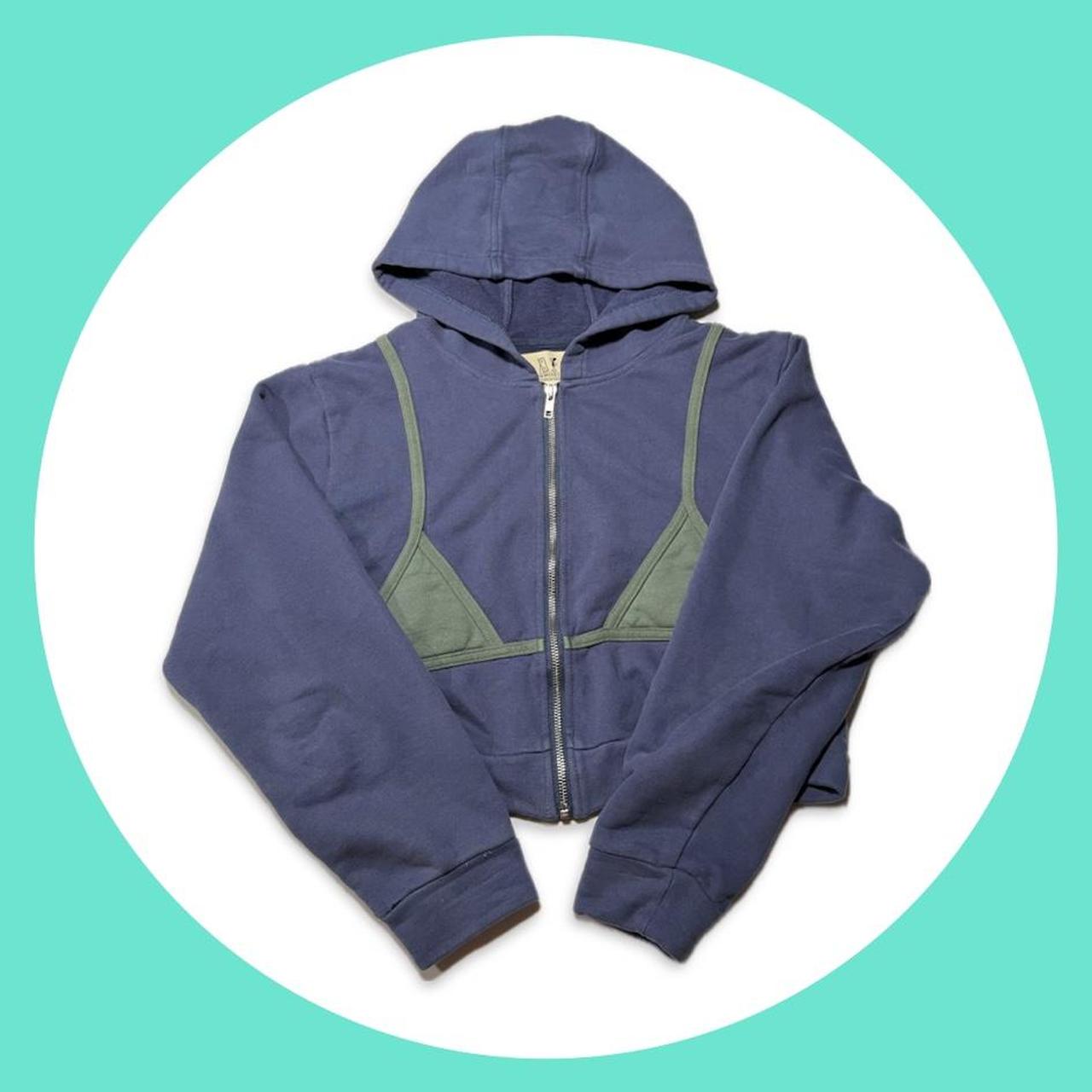 Fashion Brand Company Bikini Bod Zip Up Sweatshirt... Depop