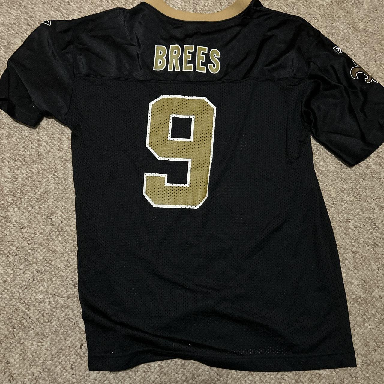 Black Reebok Drew Brees Saints jersey #nfl - Depop