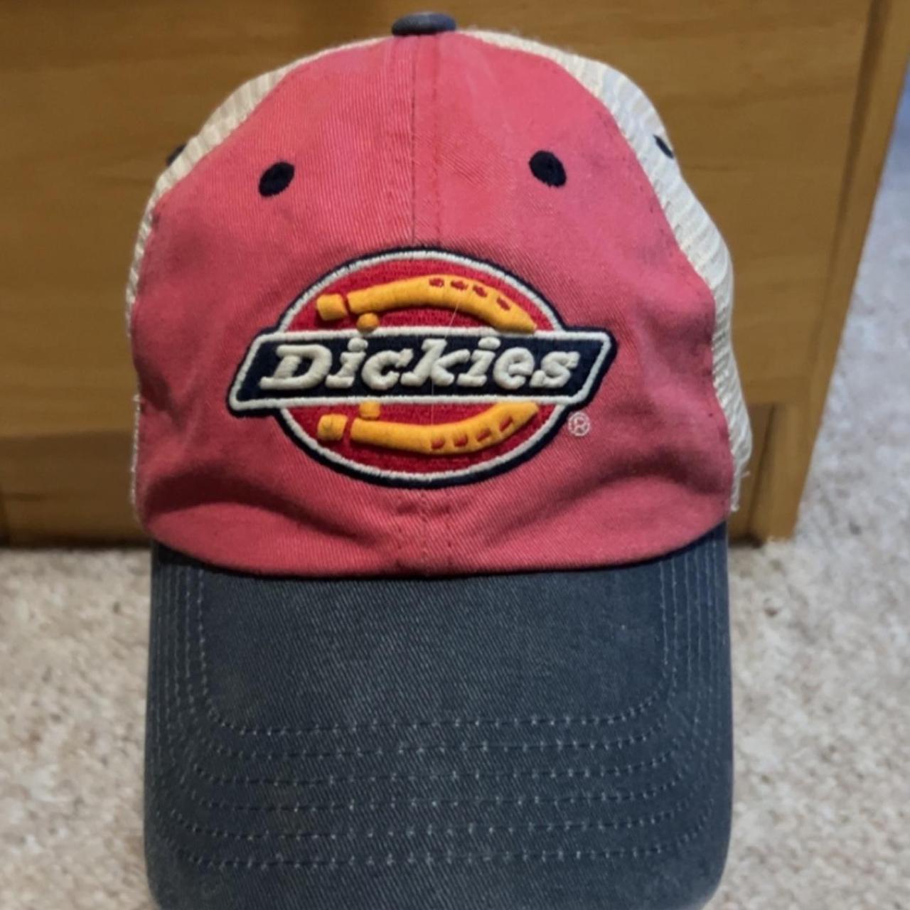 Dickies Hat Cap Fitted Adult One Size Red Blue Work Wear Outdoors Mens