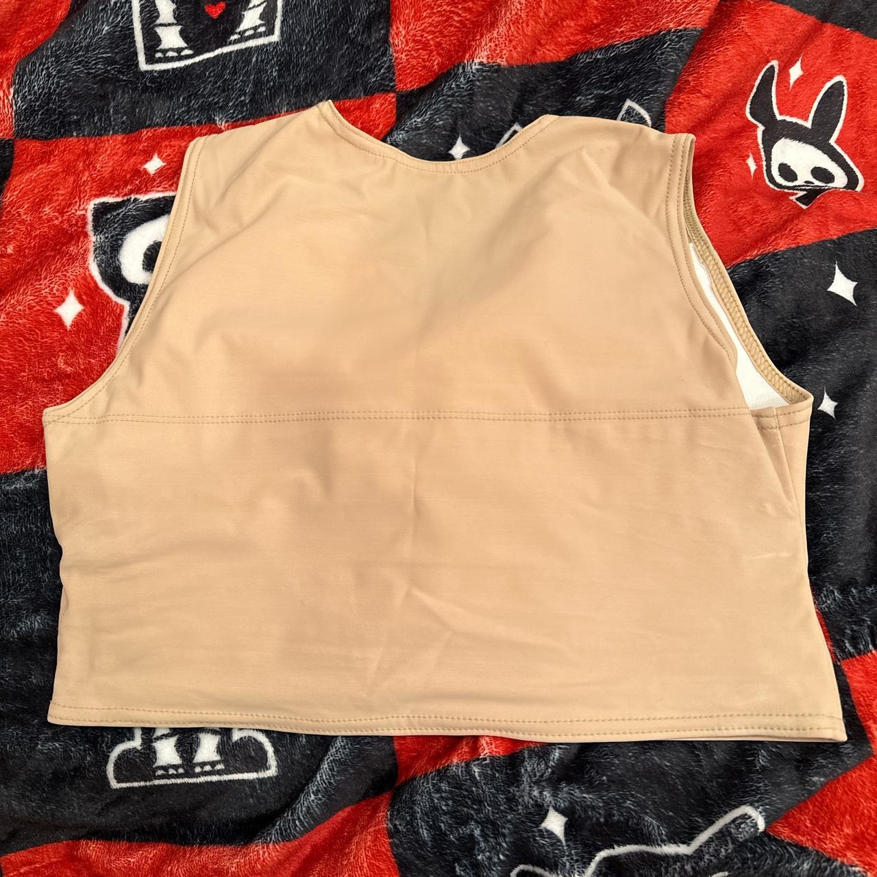 Women's Tan and Cream Shapewear (2)