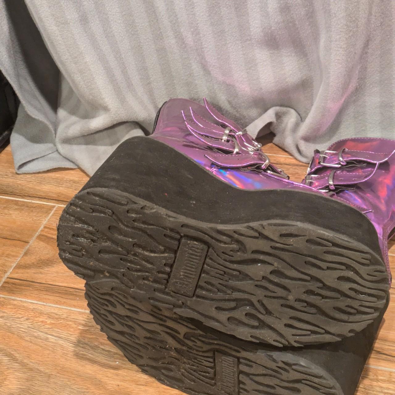 Demonia Women's Boots - Pink/Purple - US 7 – Demo… - image 5