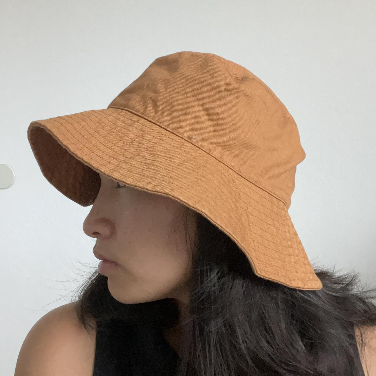 Orange tan bucket hat. Great for adventures and can... - Depop