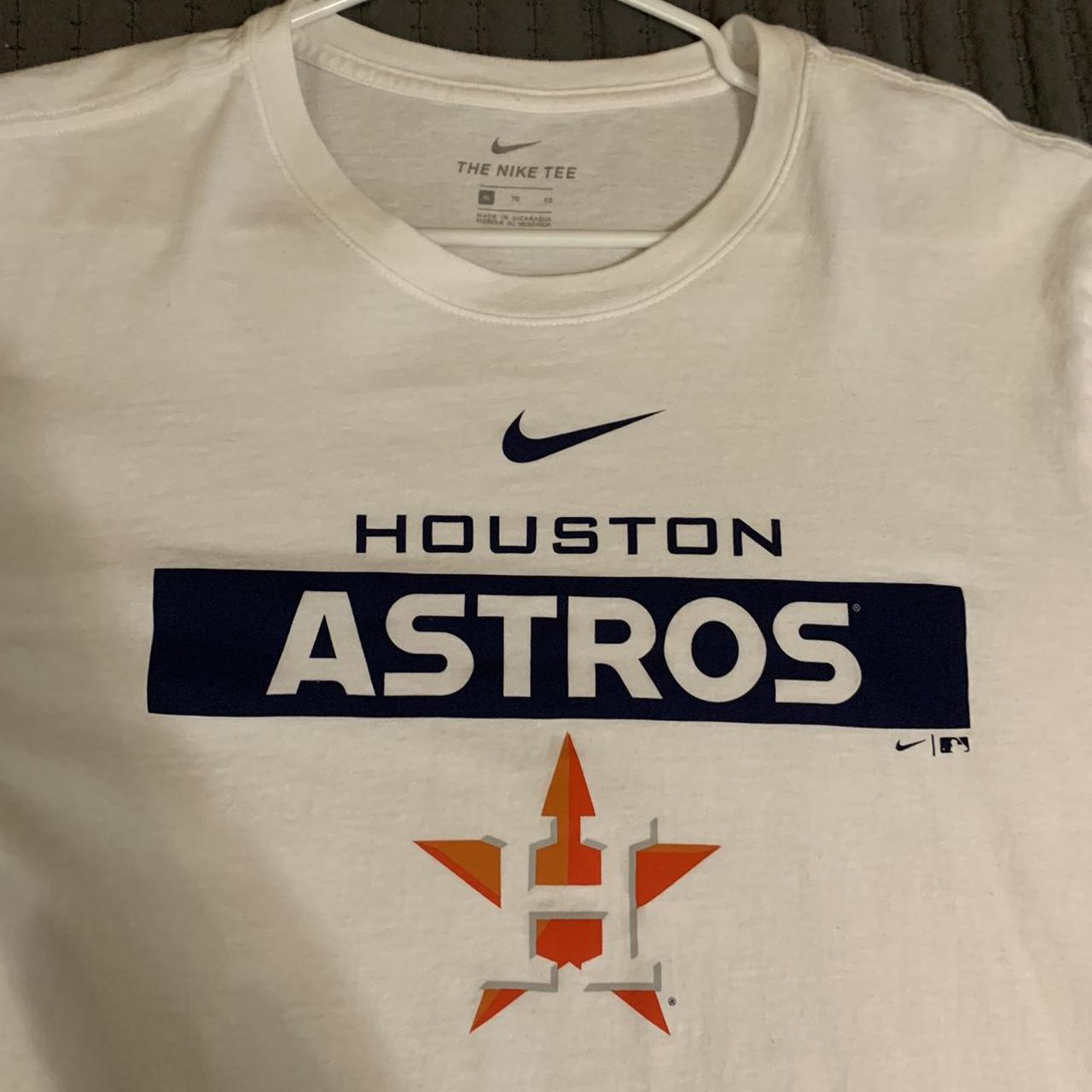 Houston Astros Nike Tee Dri Fit MLB Shirt Baseball - Depop