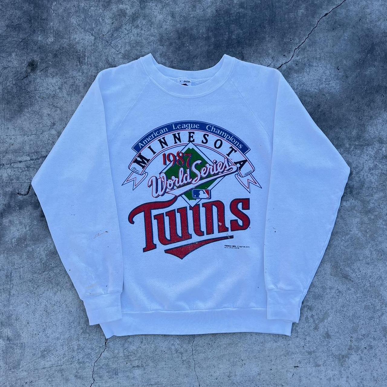 1987 Minnesota Twins World Series Sweatshirt - Men's Medium