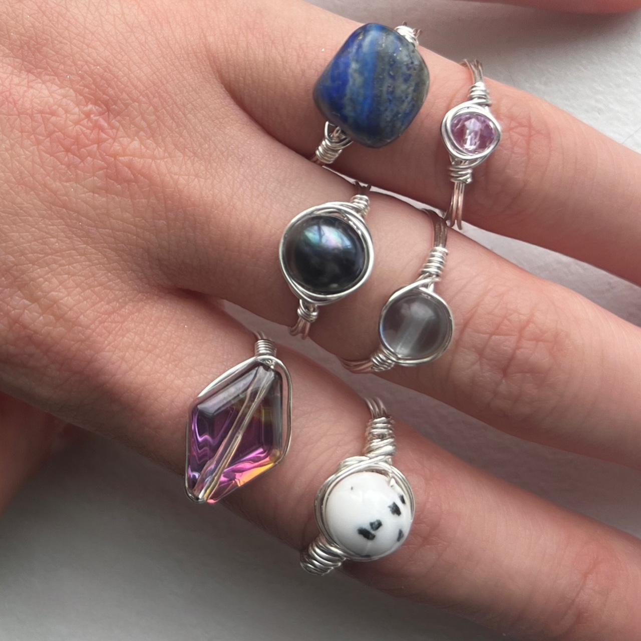 Women's Ring - Silver/Multi – STARDUST Ring bundl… - image 1