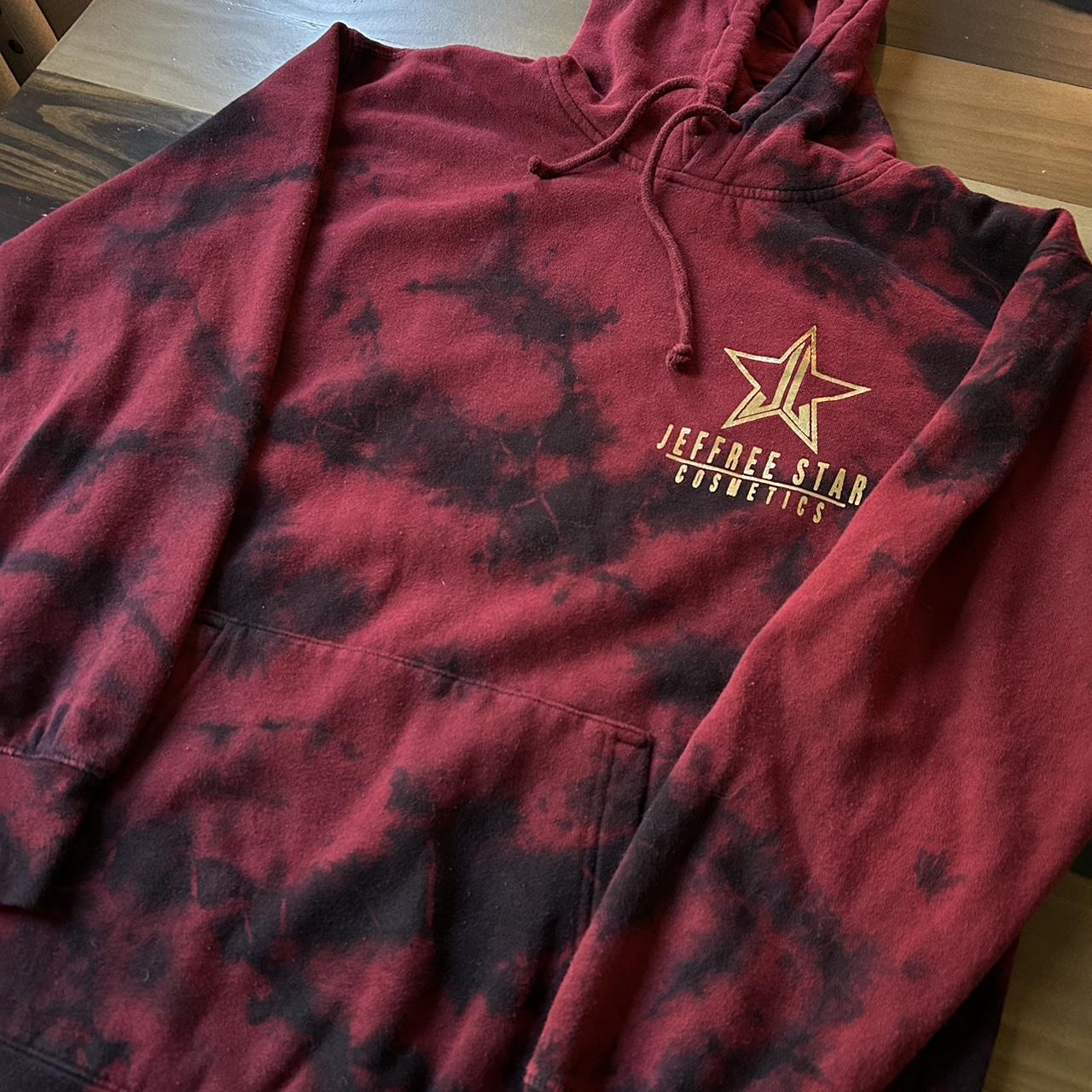 Jeffree star tie dye hoodie hotsell