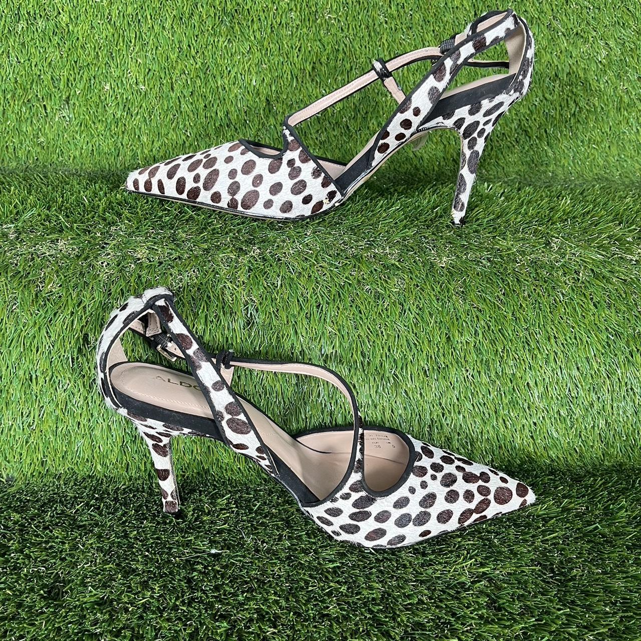 Aldo clearance leopard heels