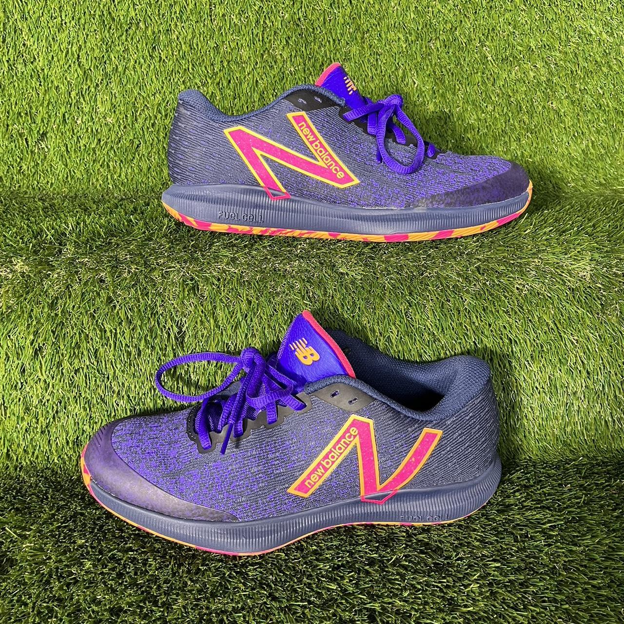 O189 New Balance trainers size uk 6.5 purple... Depop