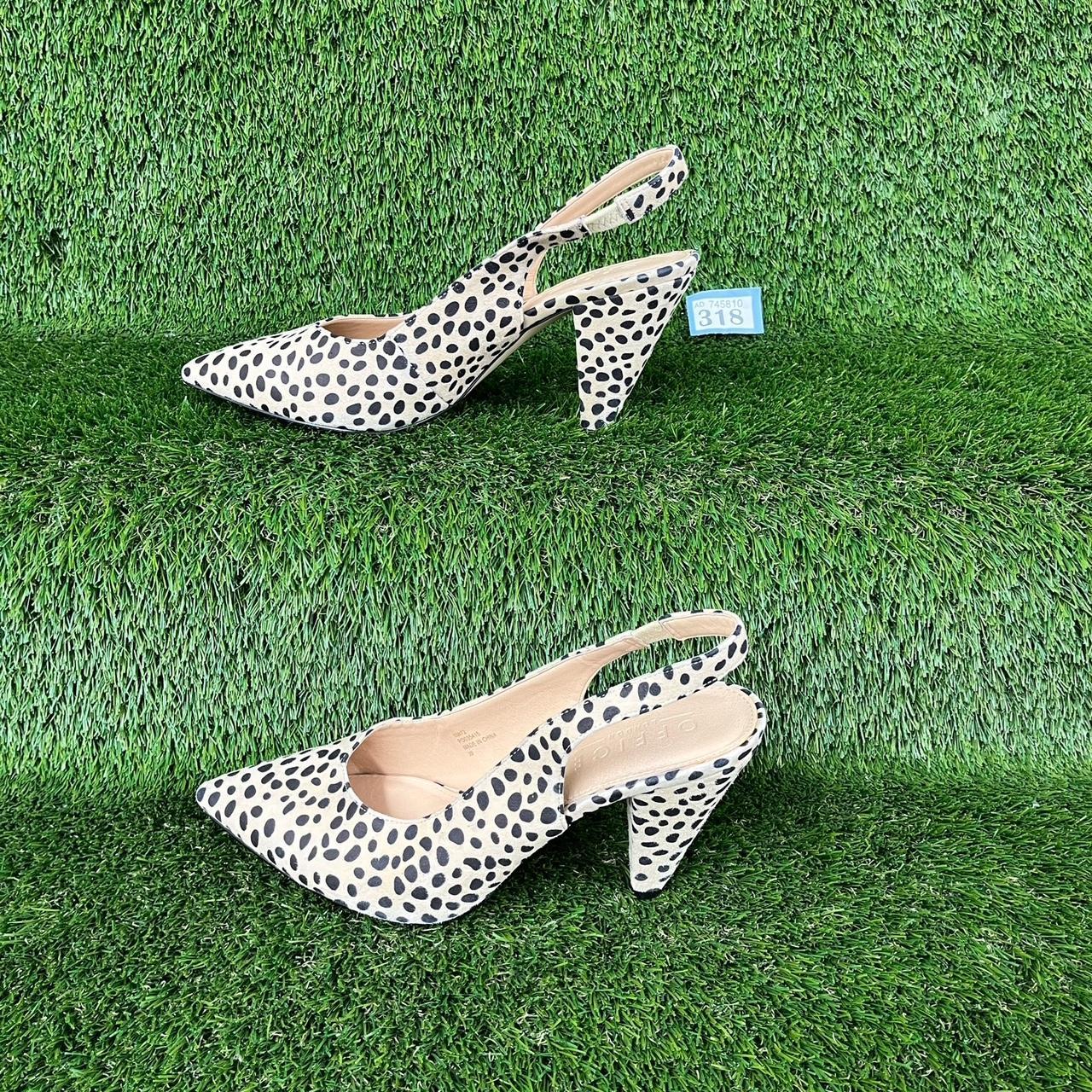 Office leopard hot sale print heels