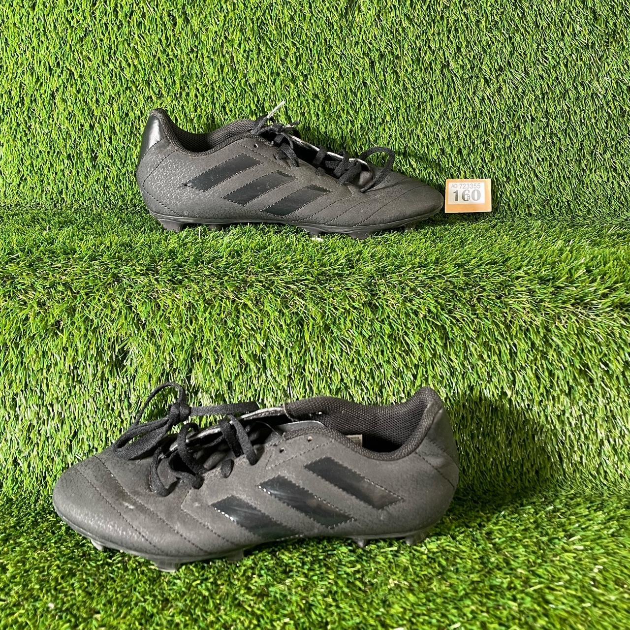 O160 Adidas black football boots. Size 7. Great... Depop