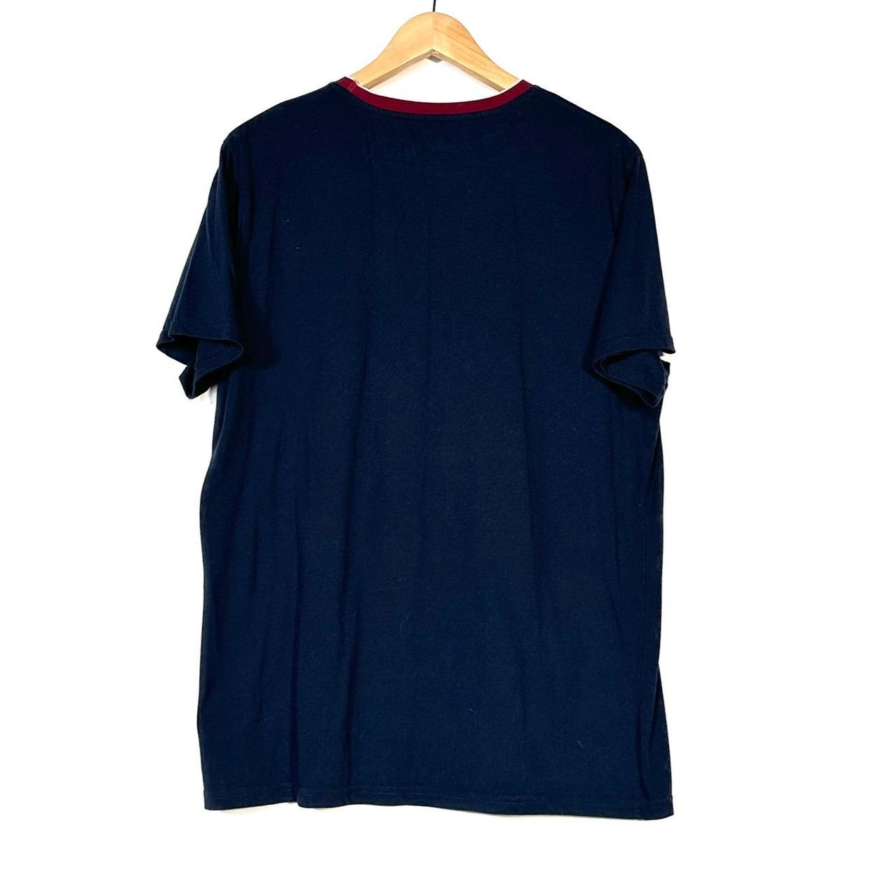 L77 Lacoste navy blue crew neck t-shirt Size... - Depop