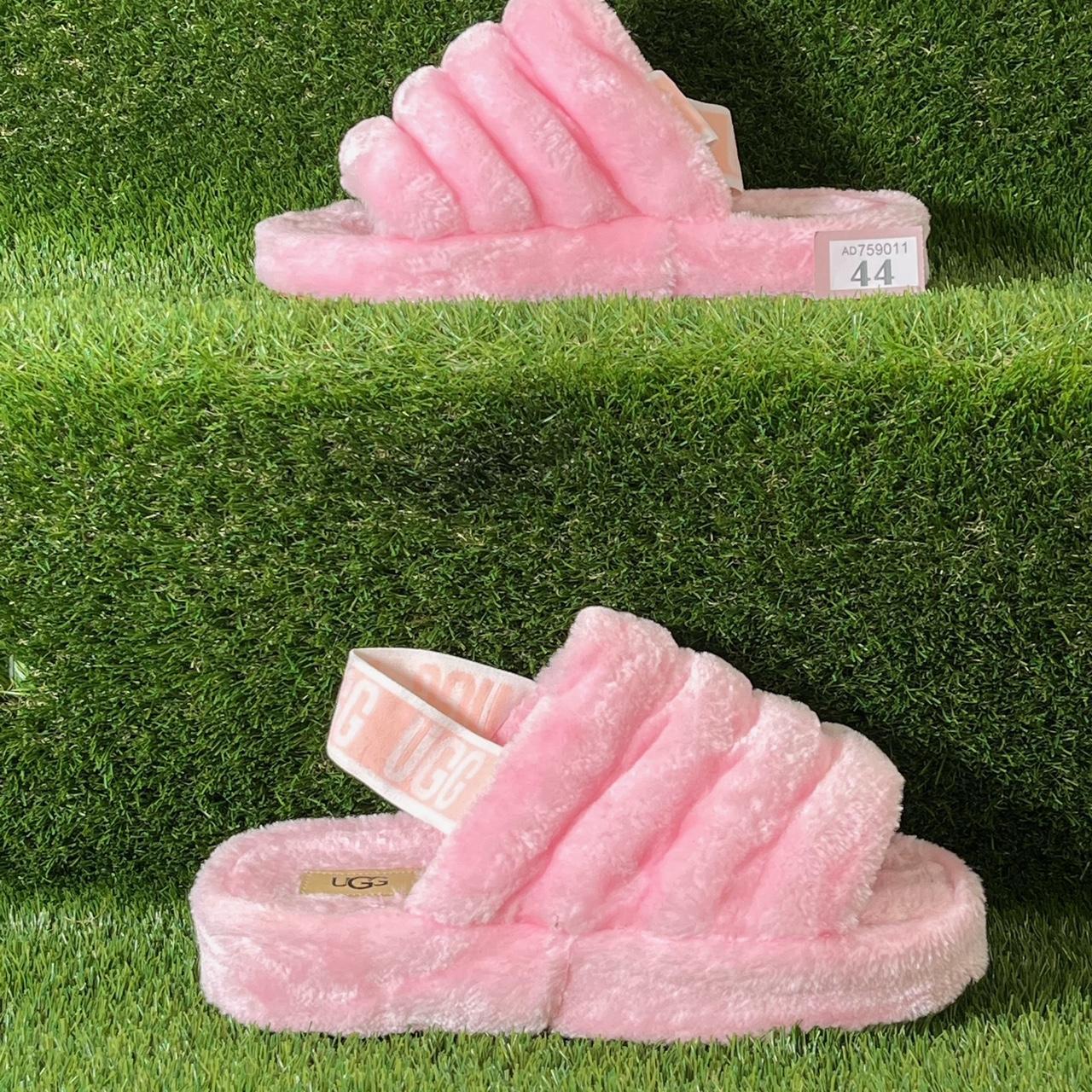 fluffita ugg pink