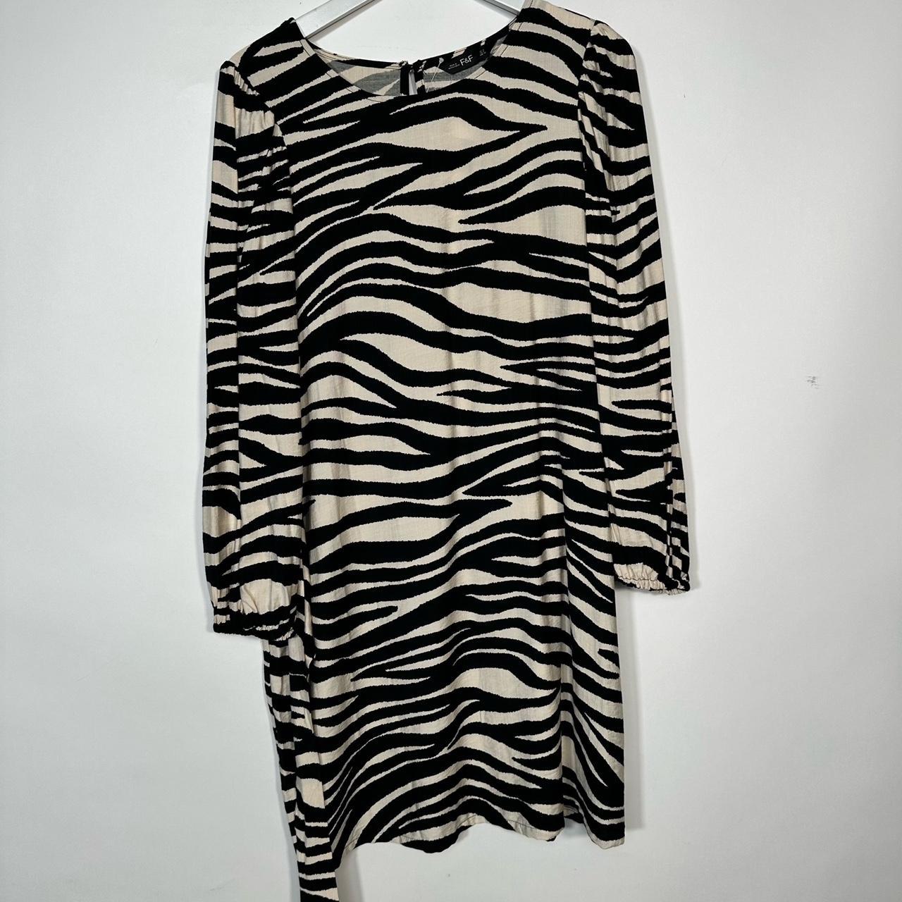 F&f zebra dress hotsell