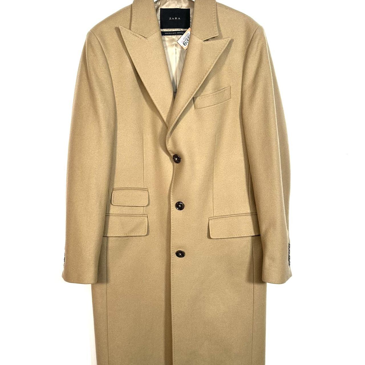 Zara Brown/Tan Coat Size 2024 Medium Like New